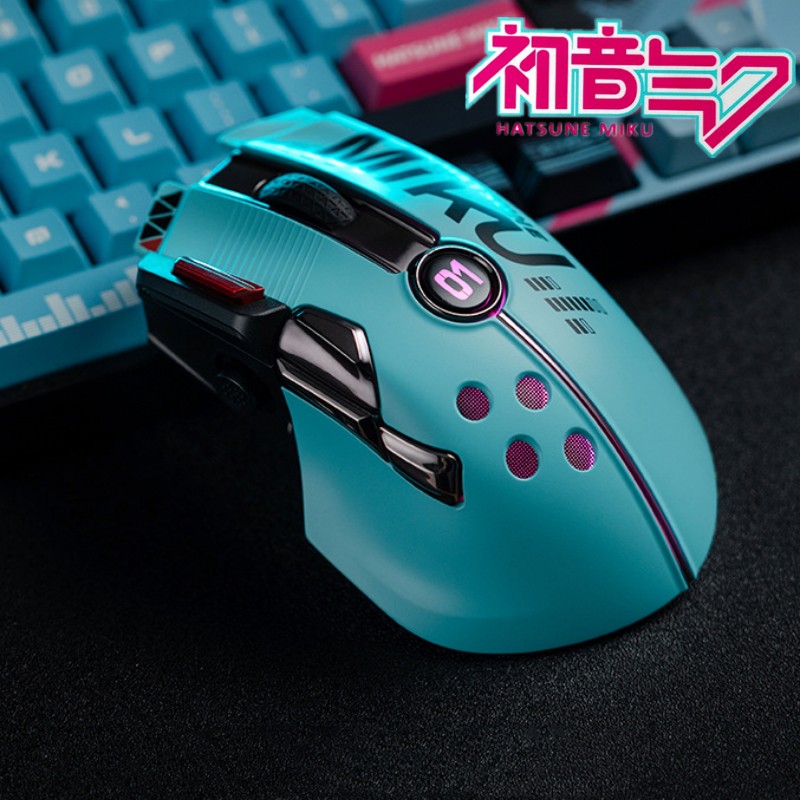 Pc Gaming Hatsune Miku - Hatsune Miku Gaming Mouse Anime Usb