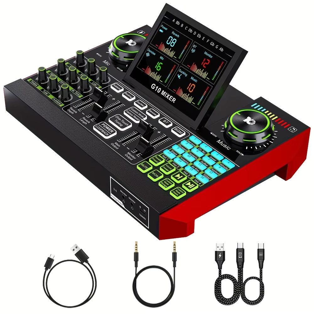 Pc Gaming Youtube - Tenlamp G10 Podcast Microphone Bundle with