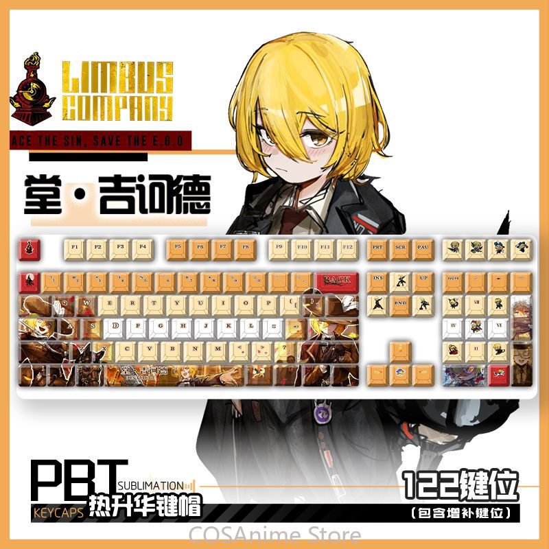 Mechanical Keyboard - Anime Limbus Company Don Quixote Cosplay