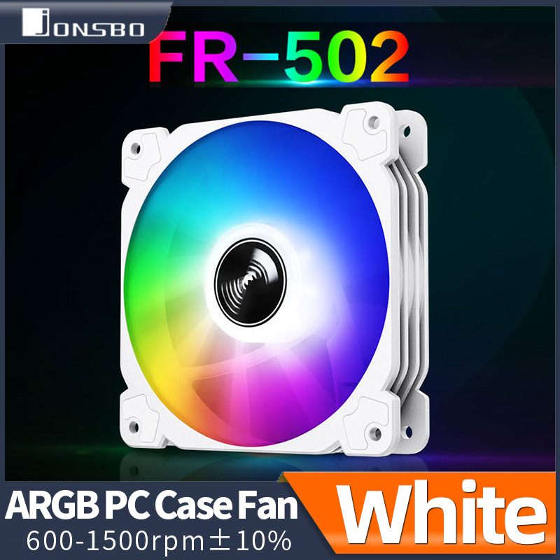 Argb Case Fan - Jonsbo FR-502 12cm White PC Case