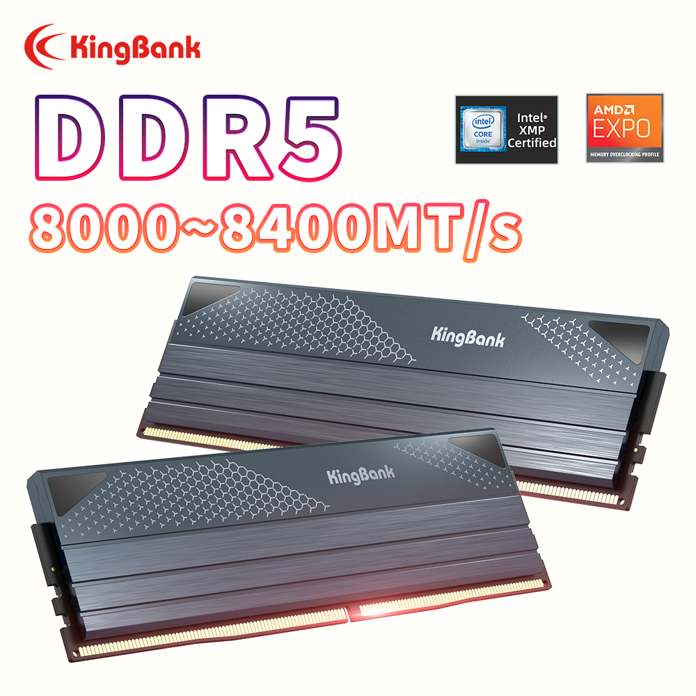 Pc Gaming Ps5 - KingBank DDR5 KFXB Memory 48GB(24GBx2) Set