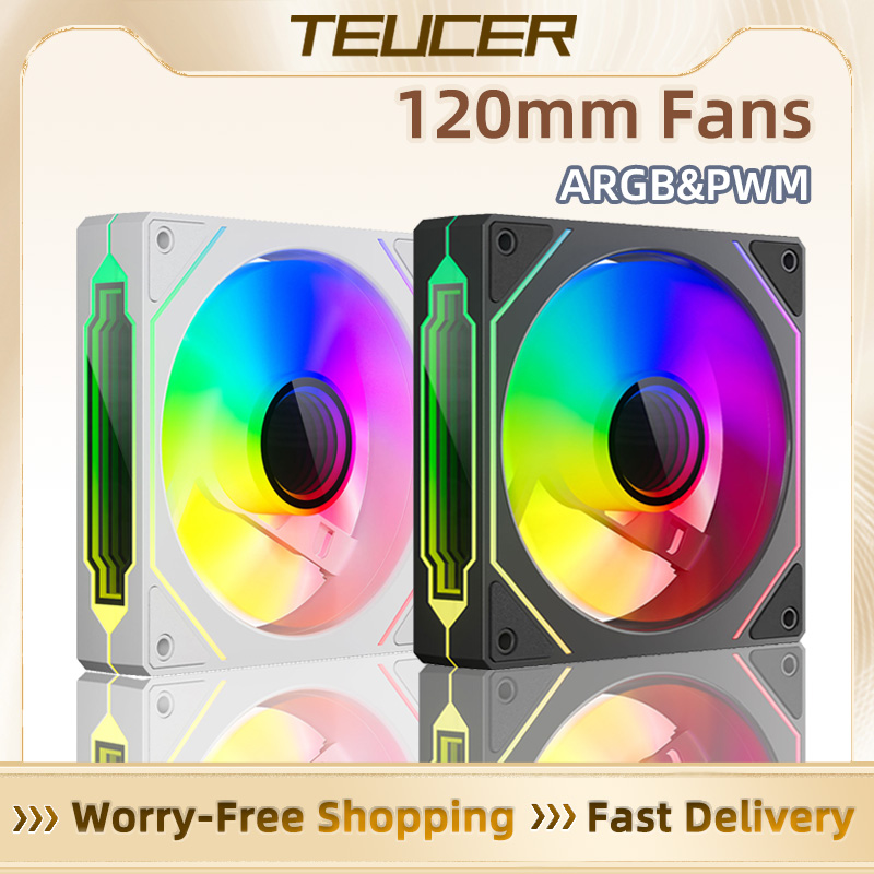 Argb Case Fan - TEUCER LJ-4Pro Computer Case Fan ARGB