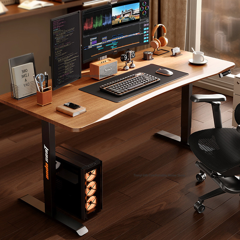 Pc Gaming High End - Modern Solid Wood Gaming Desk Nordic