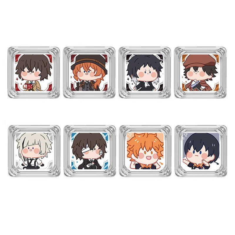 Mechanical Keyboard - Bungo Stray Dogs emoji transparent light-transmitting