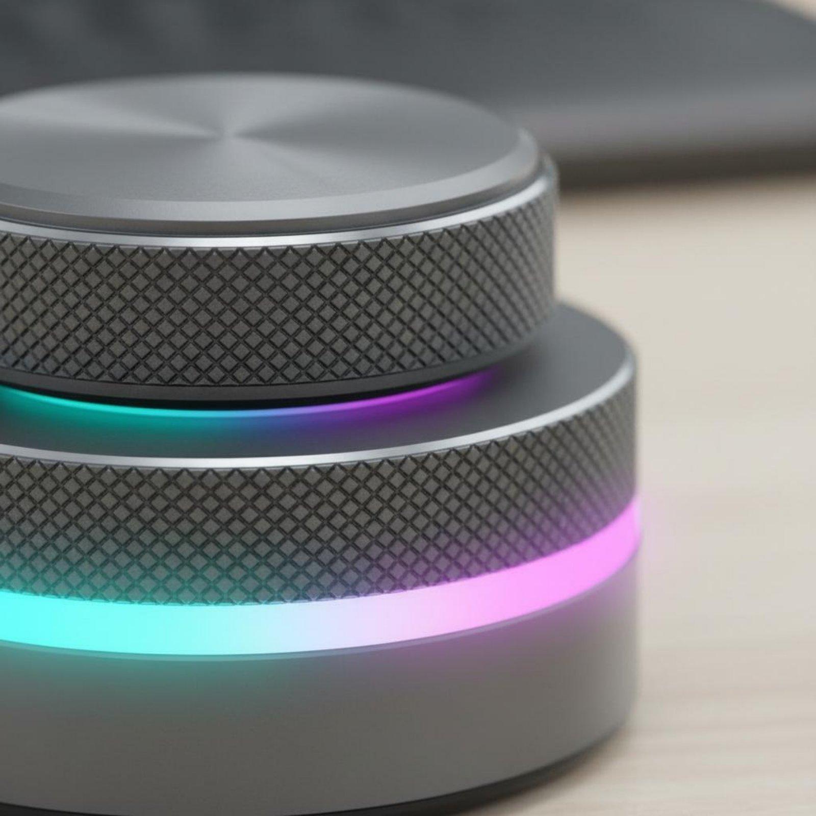 Pc Gaming Setup - Aluminum Bluetooth Volume Knob RGB Rotary