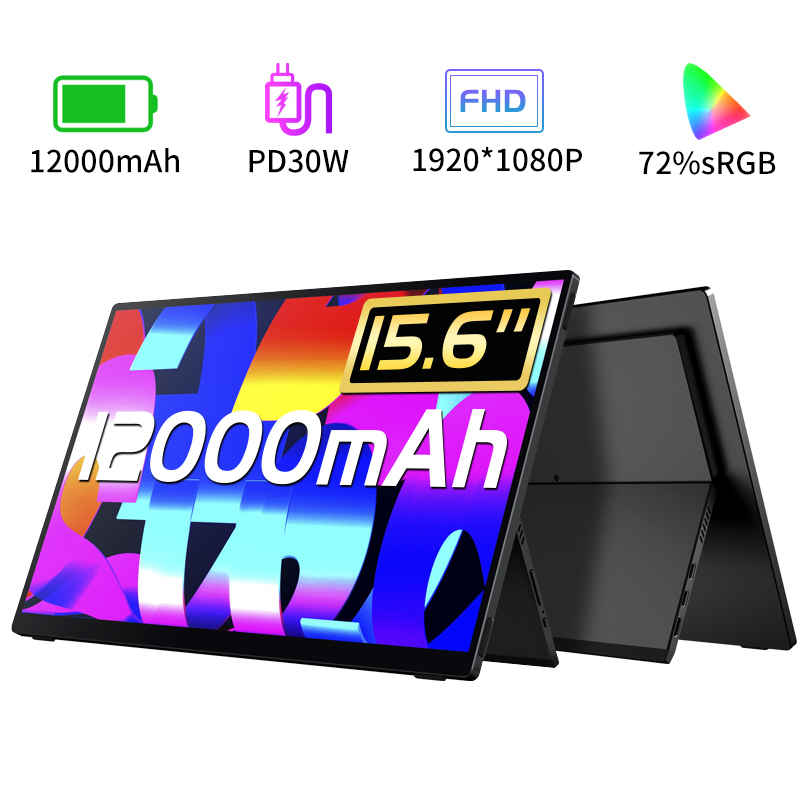 Pc Gaming Ps5 - VCHANCE 15.6'' Portable Monitor Built-in Battery