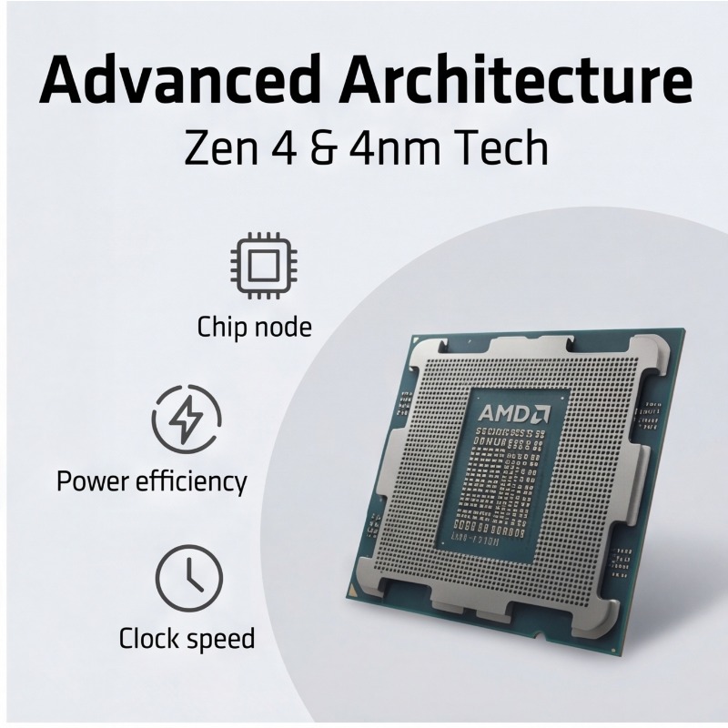 AMD Ryzen 5 8400F R5 8400F 6 C - đánh giá và giá Amd Cpu Ryzen 5