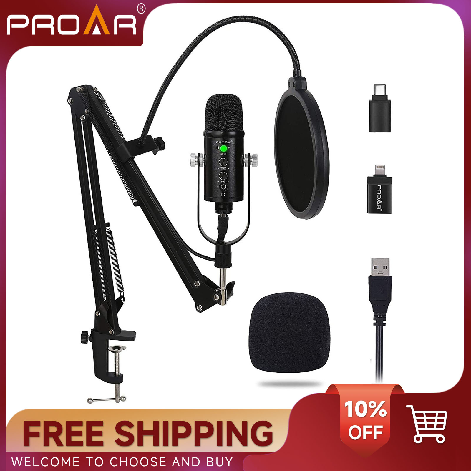BM86 USB Condenser Microphone  - đánh giá và giá Pc Gaming Youtube