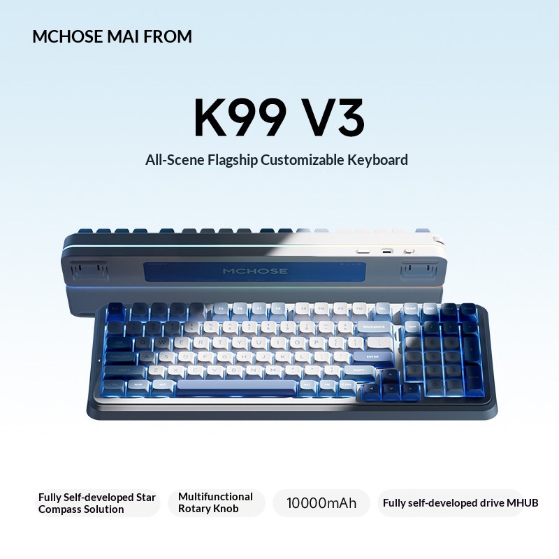 MCHOSE K99 V3 Customizable Mec - đánh giá và giá Mechanical Keyboard