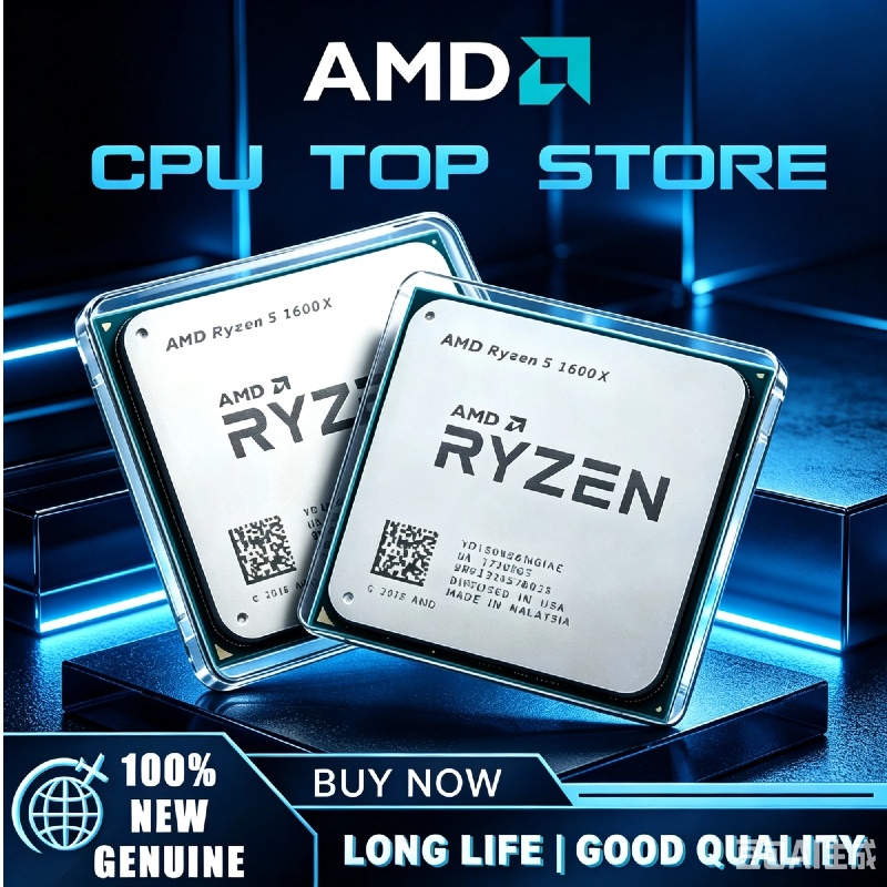 AMD Ryzen 5 1600X Original New - đánh giá và giá Amd Cpu Ryzen 5