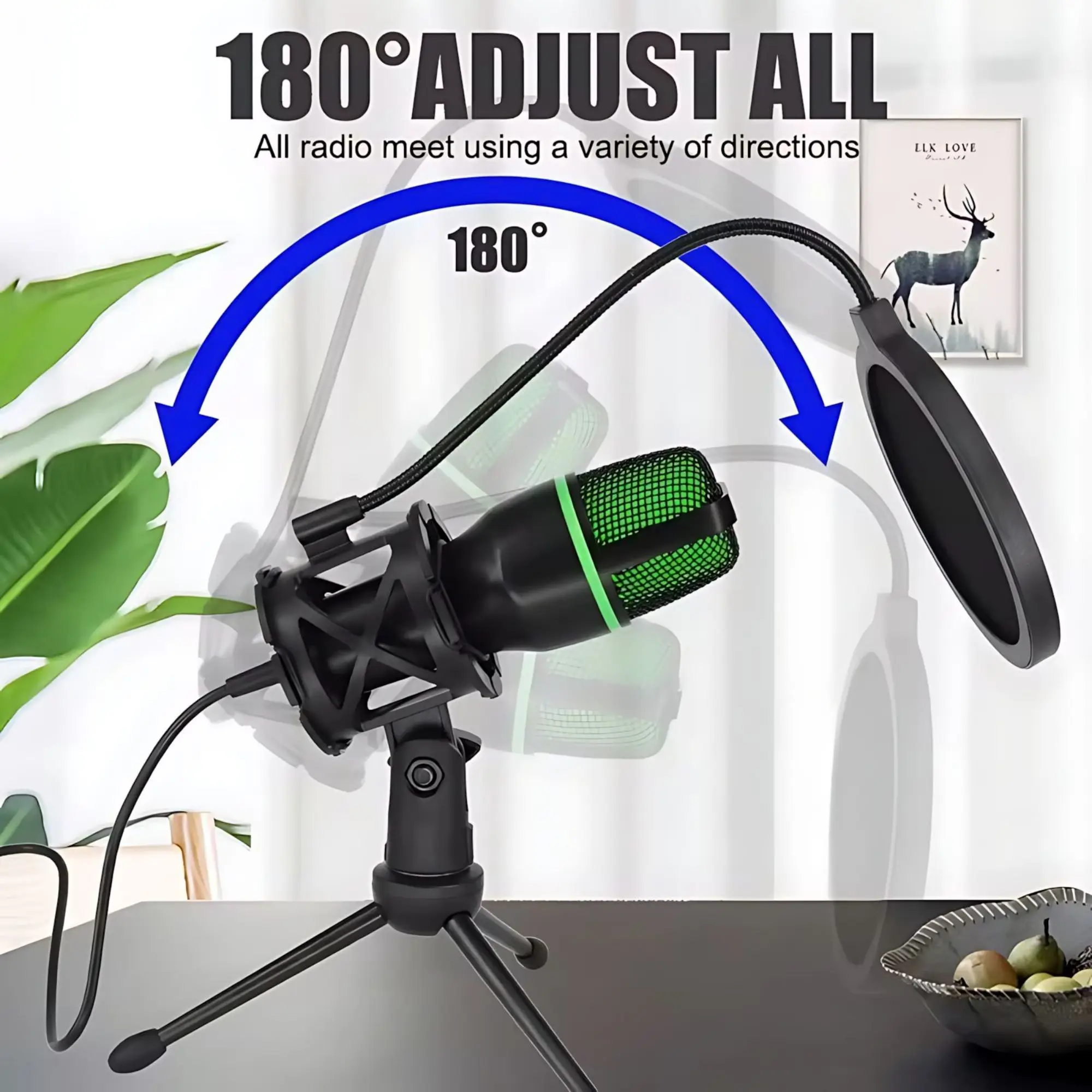Professional USB Condenser Mic - đánh giá và giá Pc Gaming Youtube