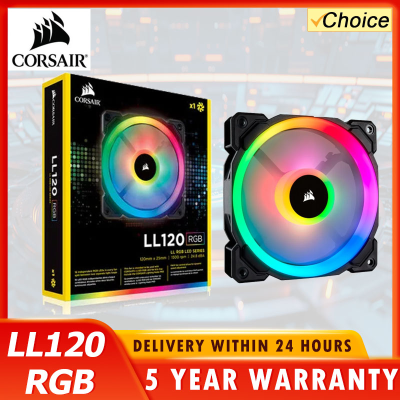 CORSAIR LL120 RGB 120mm Dual L - đánh giá và giá Argb Case Fan