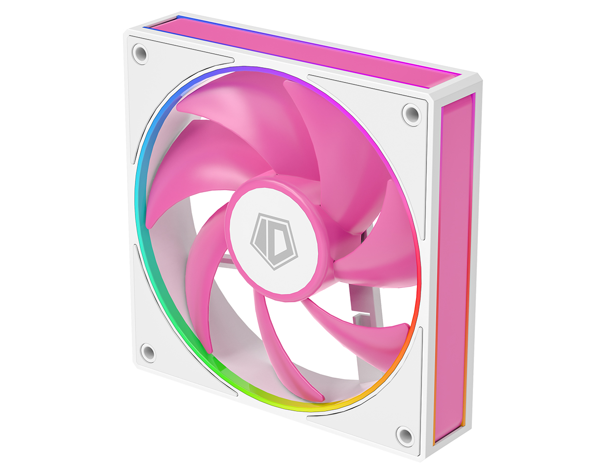 ID COOLING AF-127-Pink Single  - đánh giá và giá Argb Case Fan