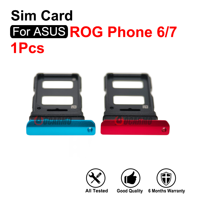 Blue Red Sim Tray For ASUS ROG - đánh giá và giá Pc Gaming Rog