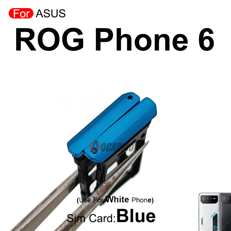 Blue Red Sim Tray For ASUS ROG - đánh giá và giá Pc Gaming Rog