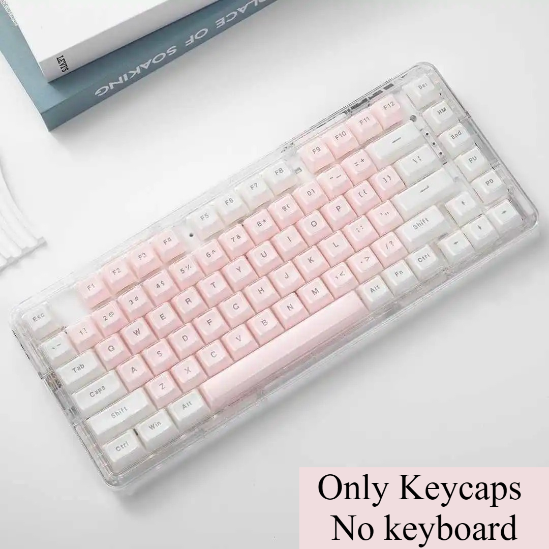 Crystal Transparent Keycaps Pi - đánh giá và giá Pc Gaming Fullset