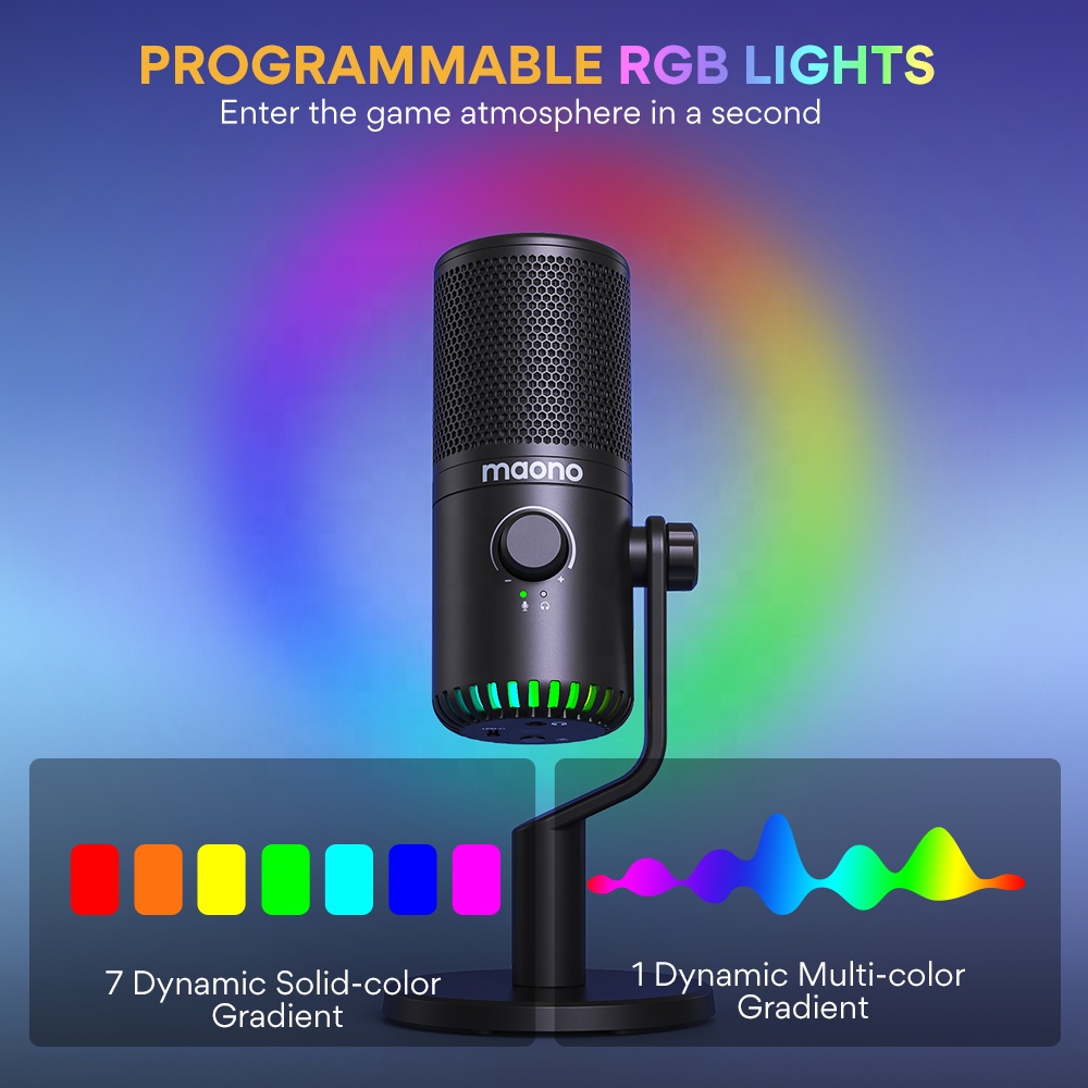 MAONO PC Programmable RGB Gami - đánh giá và giá Pc Gaming Youtube