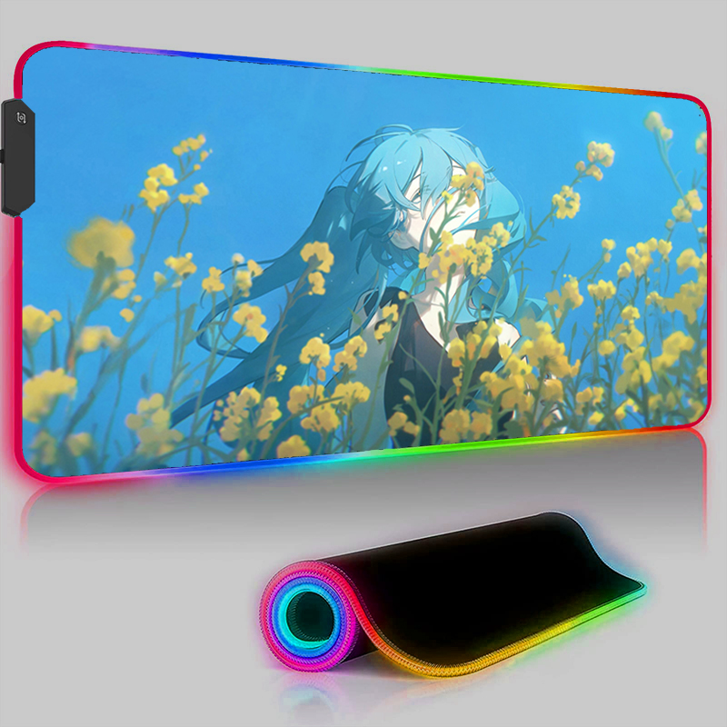 Kawaii Pink HD Mouse Pad RGB P - đánh giá và giá Pc Gaming Hatsune Miku