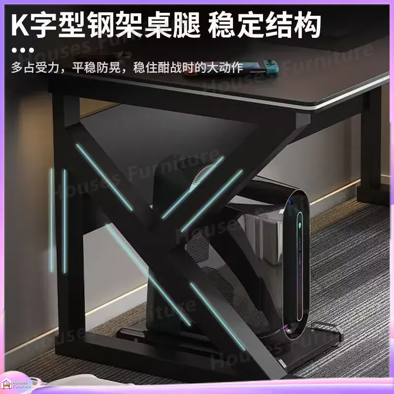 Cafe Metal Gaming Desk Black M - đánh giá và giá Pc Gaming Setup