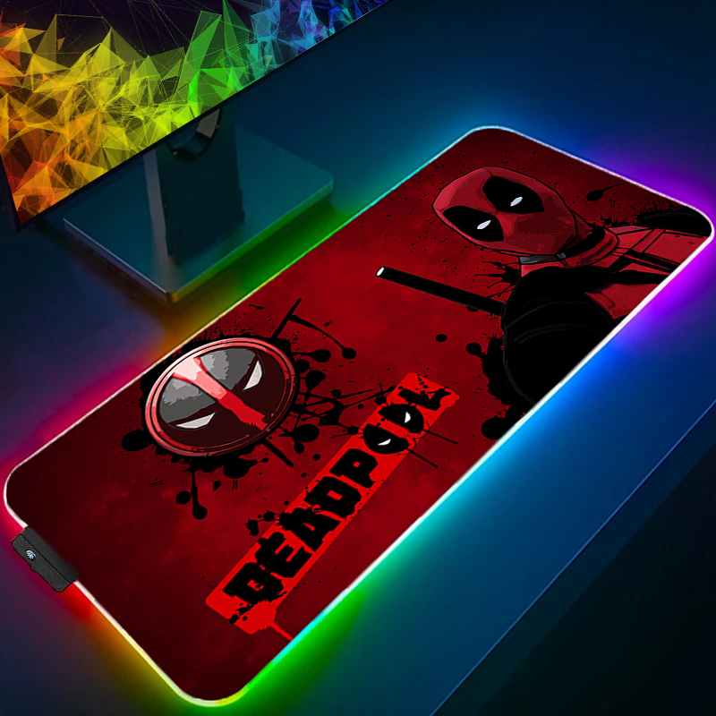 LED Mouse Pad Gaming Backlight - đánh giá và giá Pc Gaming Setup