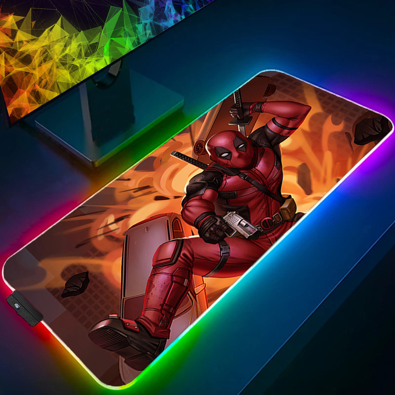 LED Mouse Pad Gaming Backlight - đánh giá và giá Pc Gaming Setup