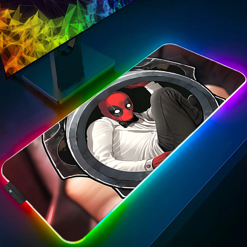 LED Mouse Pad Gaming Backlight - đánh giá và giá Pc Gaming Setup