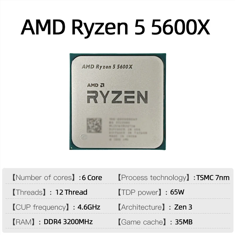 AMD Ryzen 5 5600X AMD R5 5600X - đánh giá và giá Amd Cpu Ryzen 5