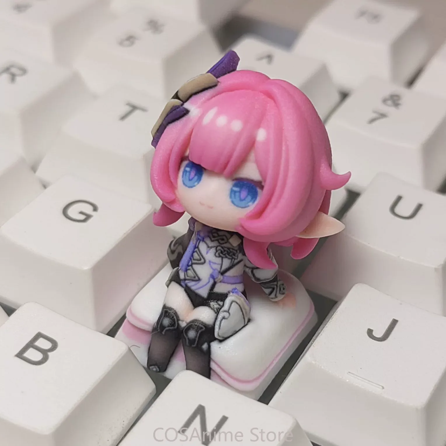 Honkai Impact 3 Elysia Cosplay - đánh giá và giá Mechanical Keyboard