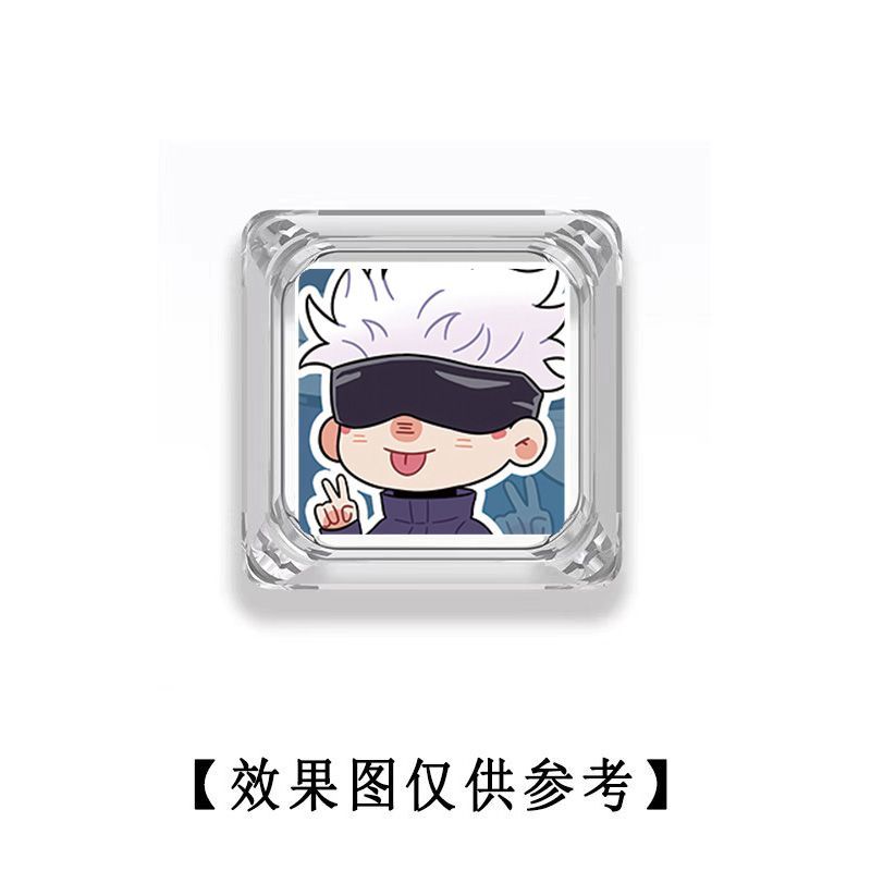 Jujutsu Kaisen chibi cartoon c - đánh giá và giá Mechanical Keyboard