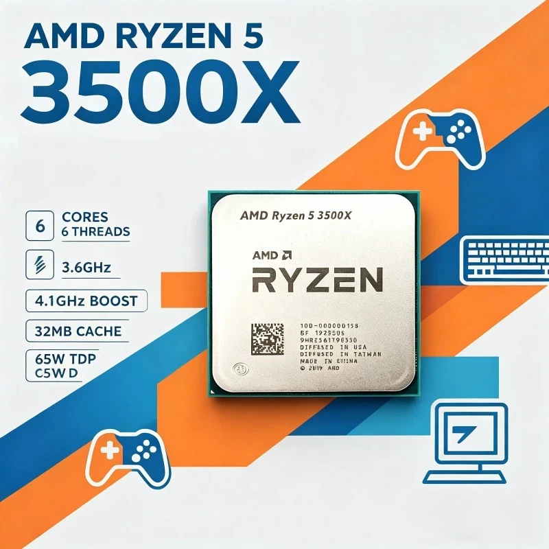 AMD Ryzen 5 3500X AM4 Desktop  - đánh giá và giá Amd Cpu Ryzen 5