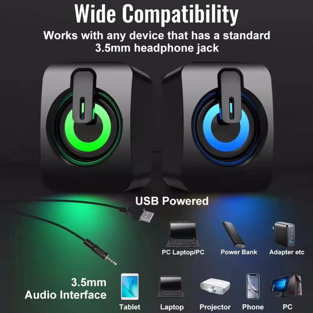 Computer Speakers PC Sound Box - đánh giá và giá Pc Gaming Fullset