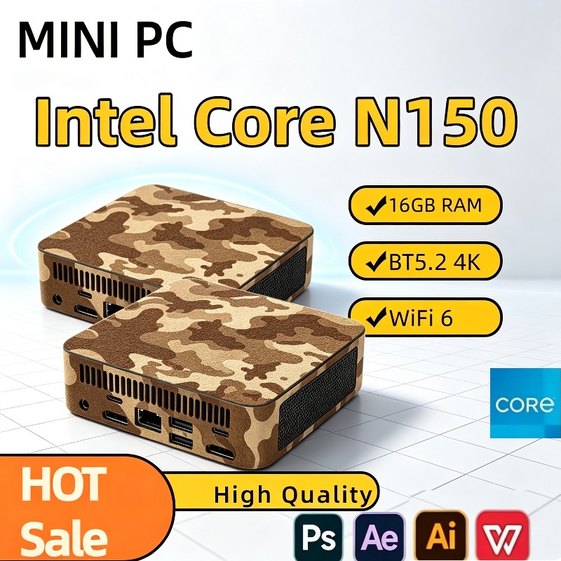 Compact Mini Pc Intel N150 Min - đánh giá và giá Pc Gaming Setup