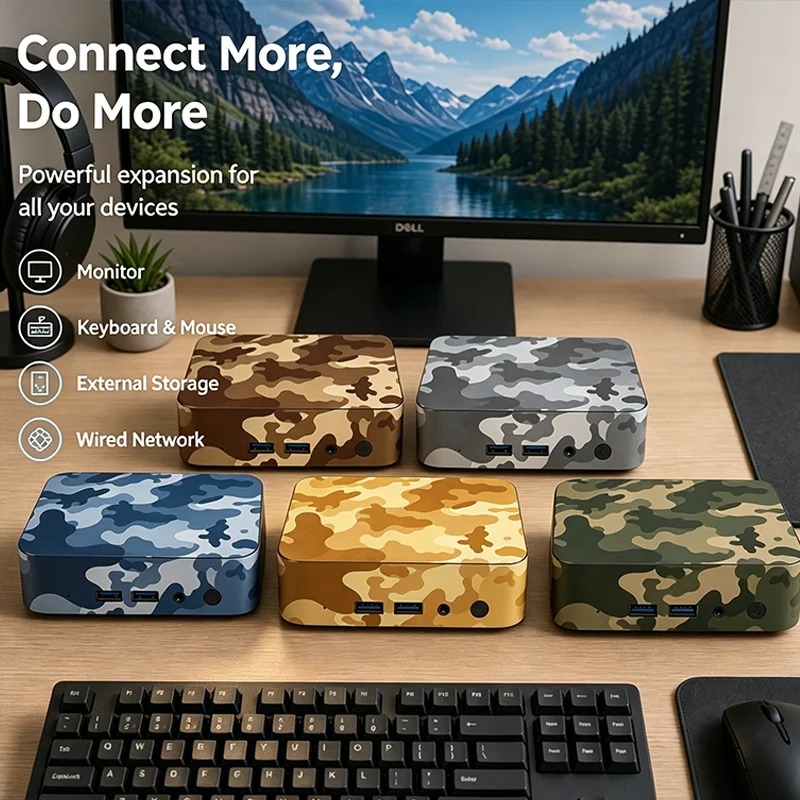 Compact Mini Pc Intel N150 Min - đánh giá và giá Pc Gaming Setup
