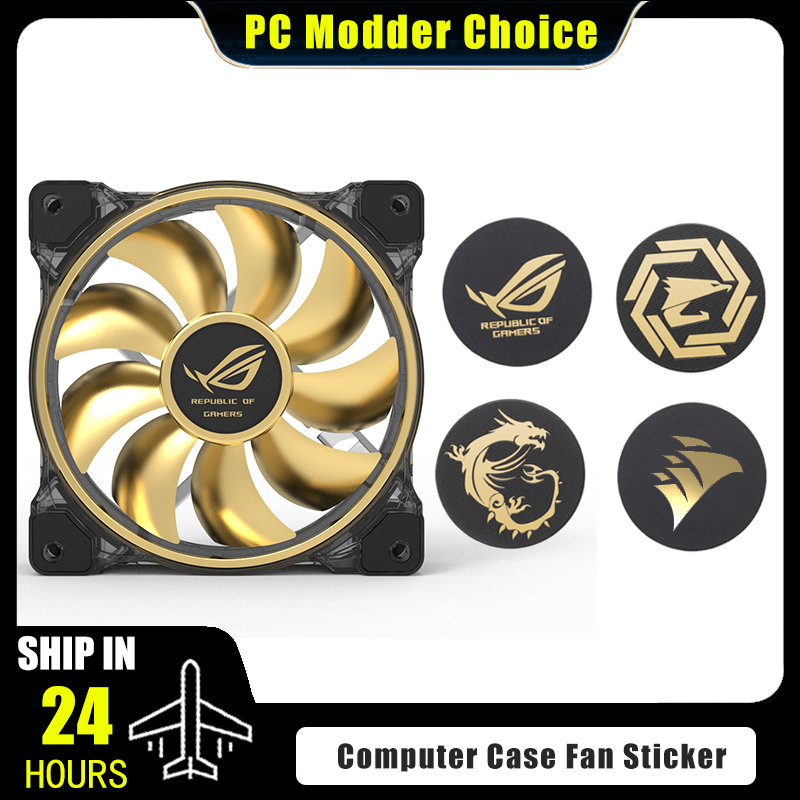 Computer Case Fan Logo Sticker - đánh giá và giá Pc Gaming Rog