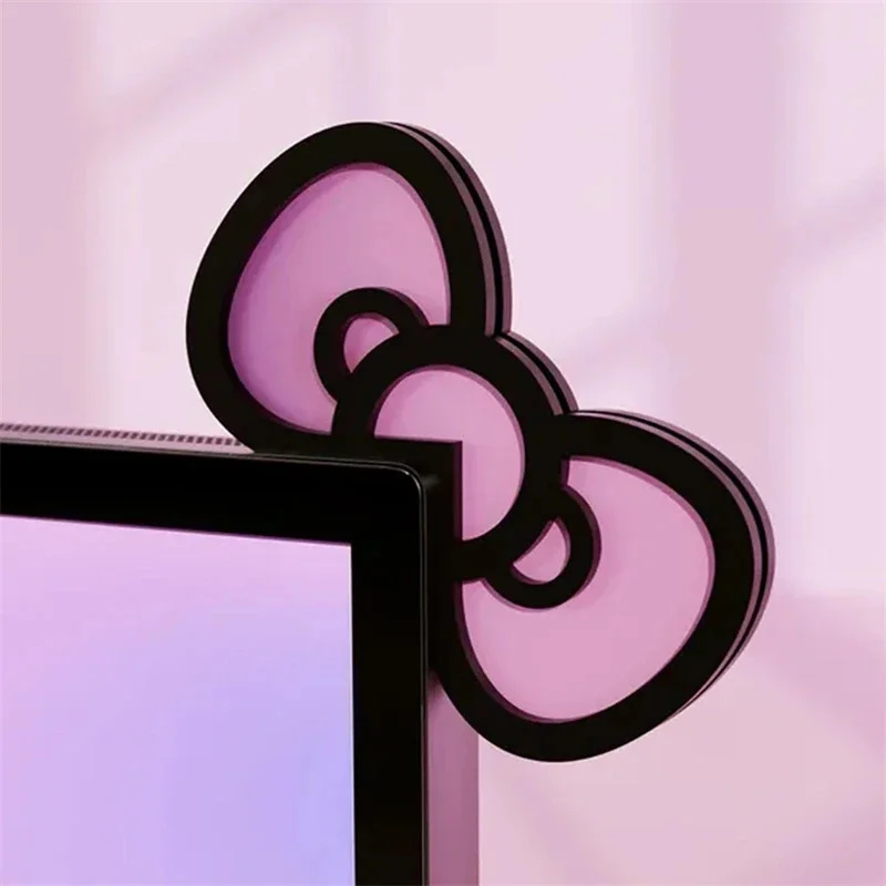 Kawaii Pink Acrylic Bow Monito - đánh giá và giá Pc Gaming Setup