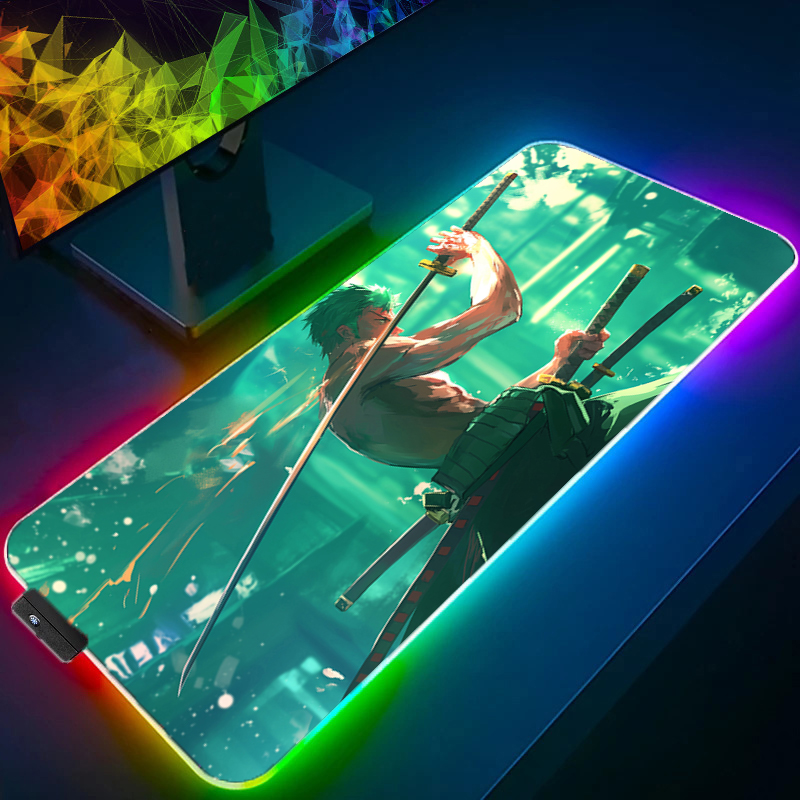 ONE PIECE Zoro Mouse Pad RGB G - đánh giá và giá Pc Gaming Setup