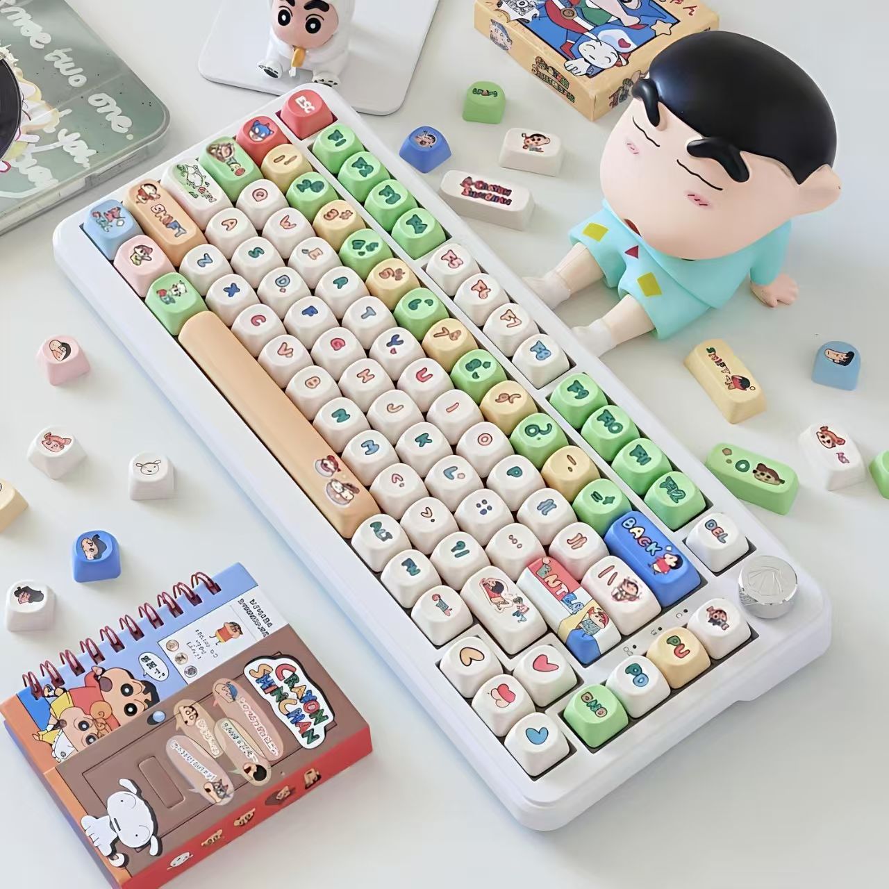 Crayon Shin-chan MOA Keycap Cu - đánh giá và giá Mechanical Keyboard