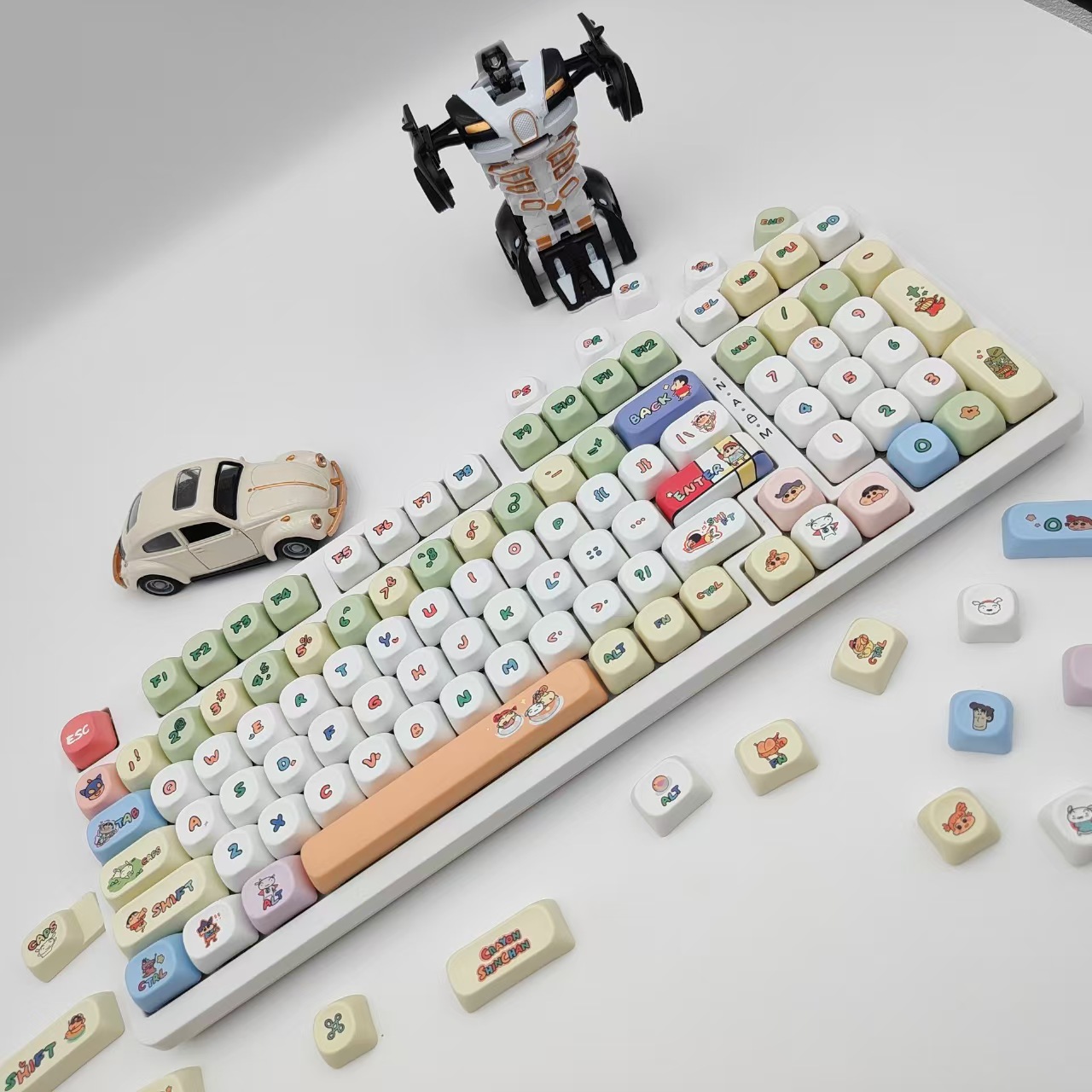 Crayon Shin-chan MOA Keycap Cu - đánh giá và giá Mechanical Keyboard