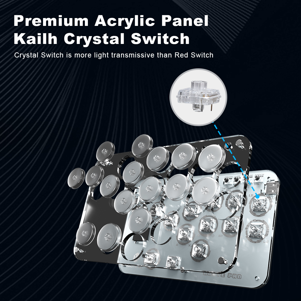 Haute42 Arcade Joystick Hitbox - đánh giá và giá Joystick Pc Gaming