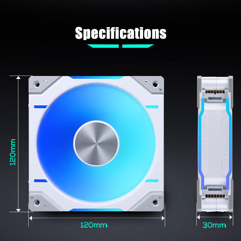 Phanteks D30-120 case 120mm Fa - đánh giá và giá Argb Case Fan