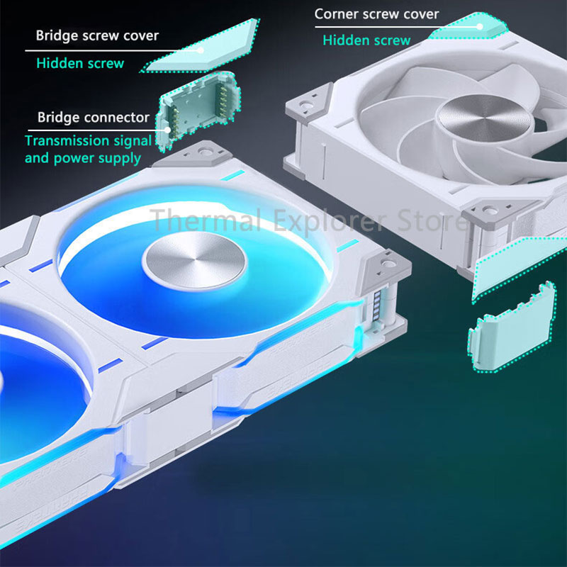 Phanteks D30-120 case 120mm Fa - đánh giá và giá Argb Case Fan