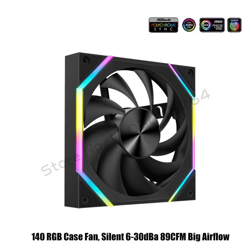 140 Case Fan ARGB, Silent 6-30 - đánh giá và giá Argb Case Fan
