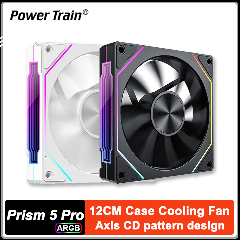 Power Train PRISM 5 Pro 120mm  - đánh giá và giá Argb Case Fan