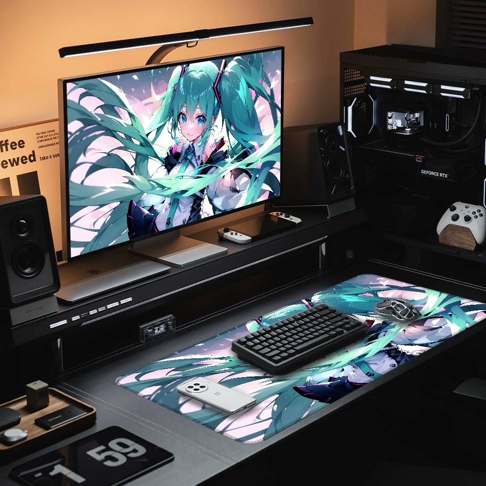 H-Hatsunes Miku Girl Mouse Pad - đánh giá và giá Pc Gaming Hatsune Miku
