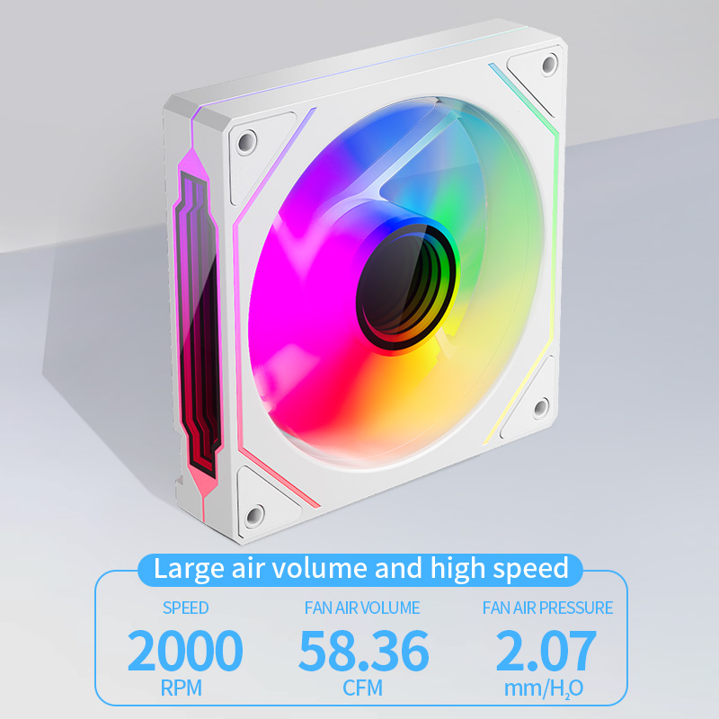 TEUCER LJ-4Pro Computer Case F - đánh giá và giá Argb Case Fan