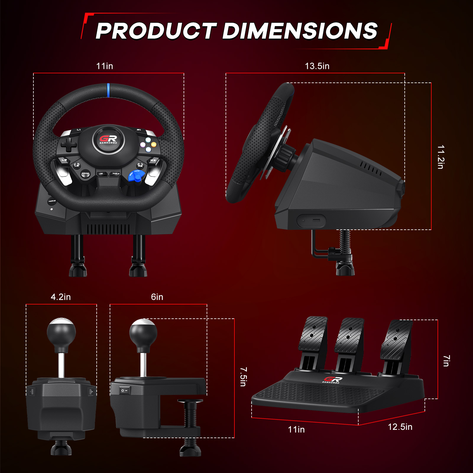 F127 Gaming Steering Wheel For - đánh giá và giá Pc Gaming Ps5