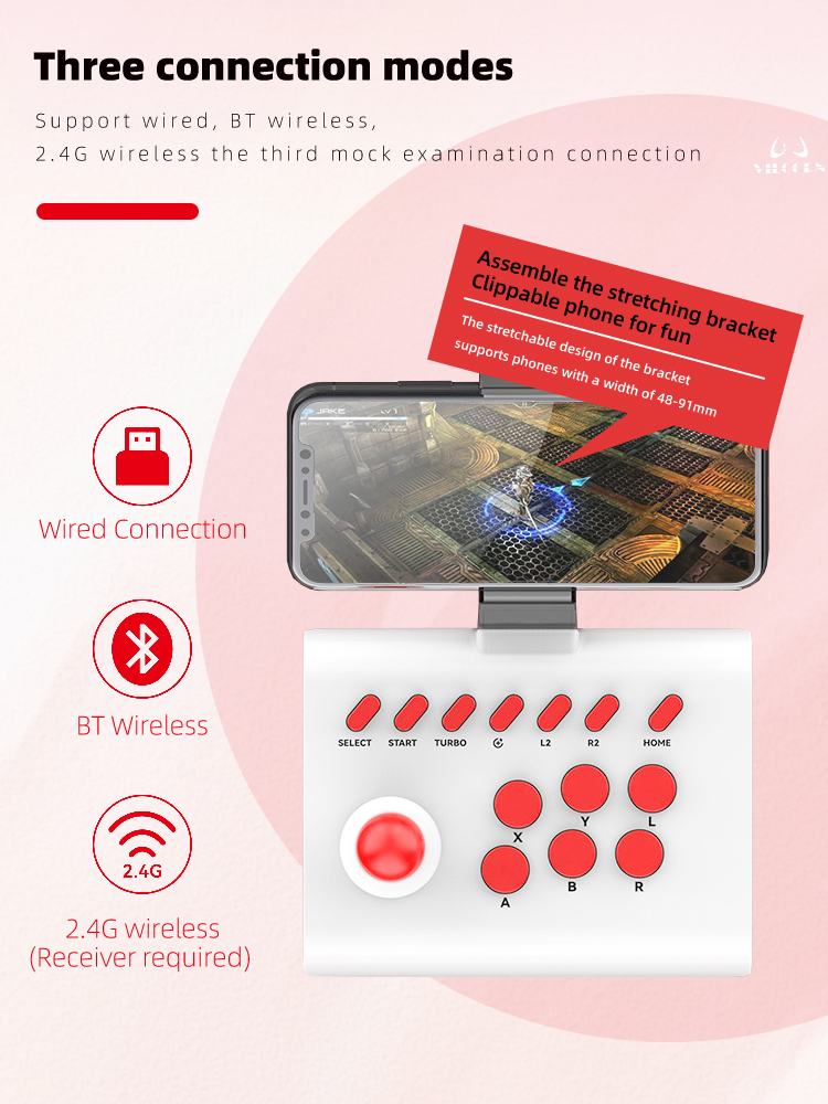 BSP-Y01 Arcade joystick Wirele - đánh giá và giá Pc Gaming Emulator