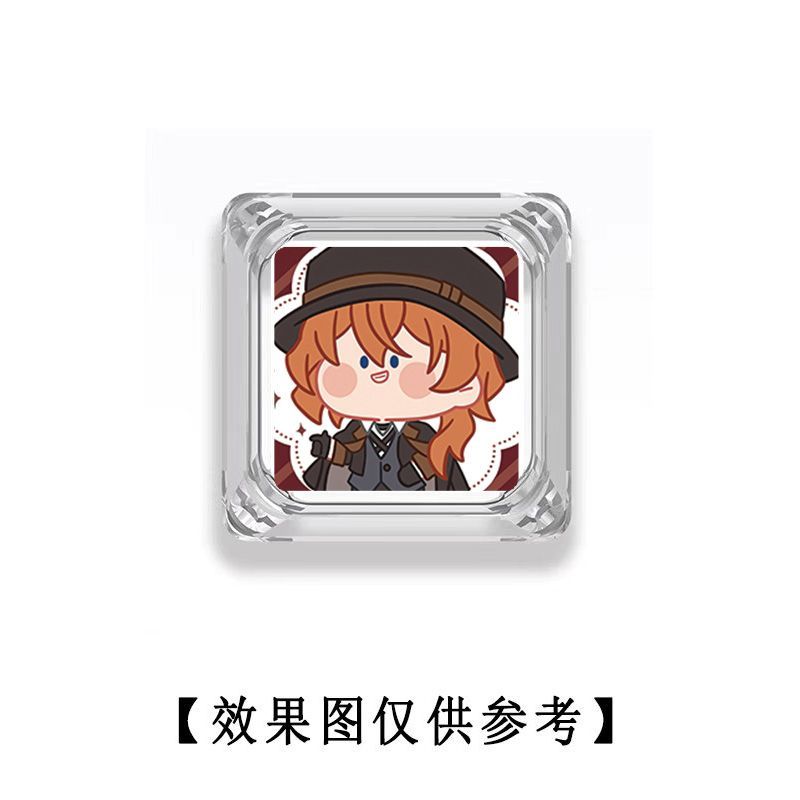 Bungo Stray Dogs emoji transpa - đánh giá và giá Mechanical Keyboard
