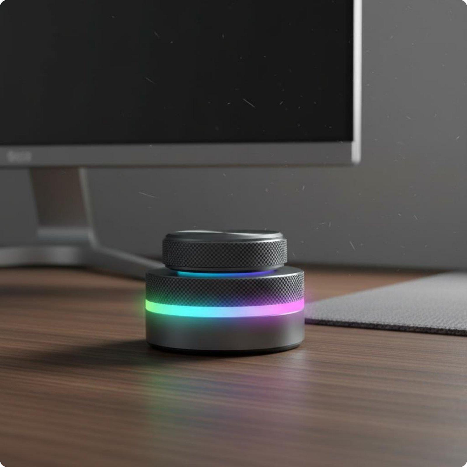 Aluminum Bluetooth Volume Knob - đánh giá và giá Pc Gaming Setup