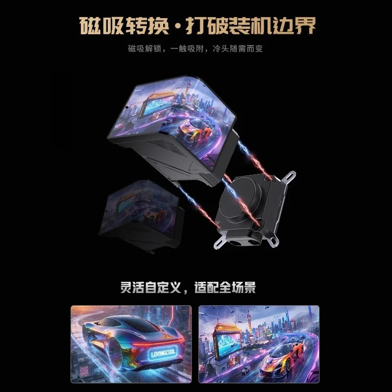 360mm Liquid CPU Cooler with 6 - đánh giá và giá Argb Case Fan